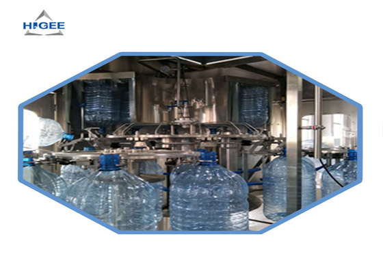 중국 5개 리터 자동적인 물 충전물 기계 탄화된 음료 병에 넣는 장비 협력 업체